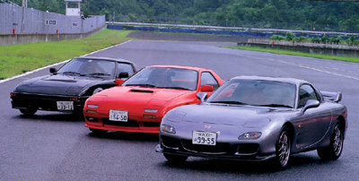 RX7, RX-7, 1st gen, 2nd gen, 3rd gen rx7, rotary picture